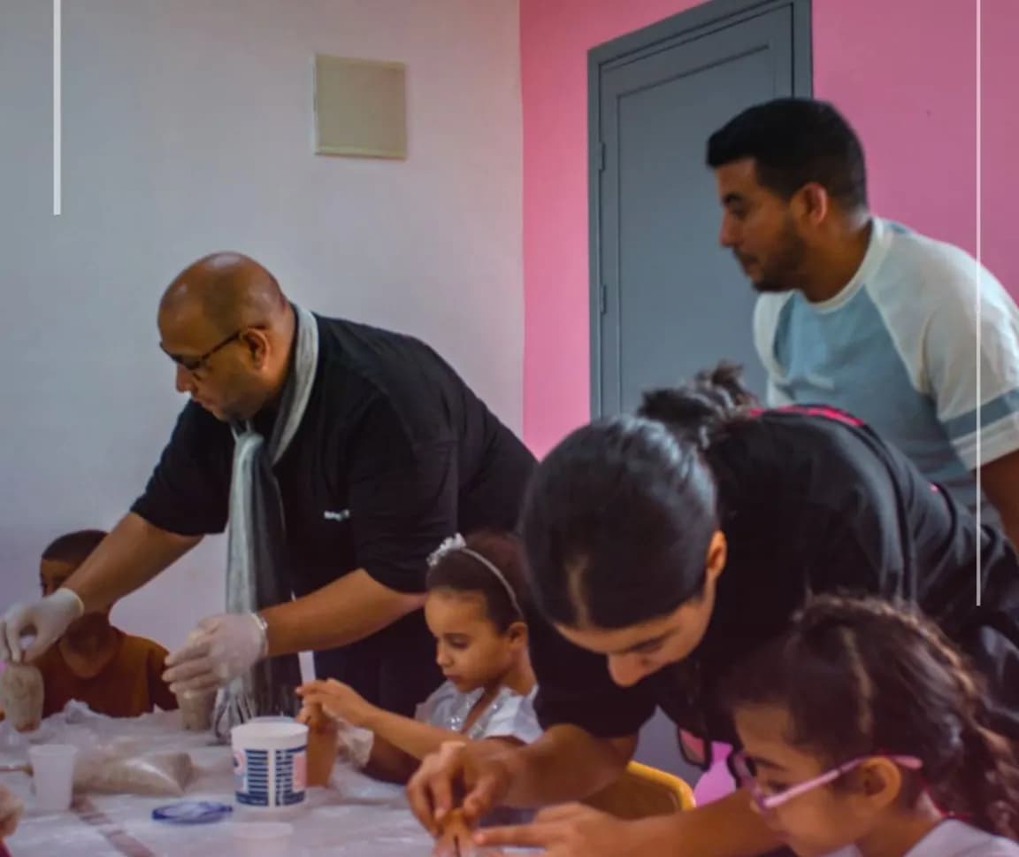 Atelier avec les enfants